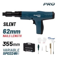 BORMANN Pro BAT6300 Καρφωτικό Πιστόλι Φυσιγγιού Ημι-αυτόματο για Δομικά Υλικά,Ξύλο και Μέταλλο (075875)