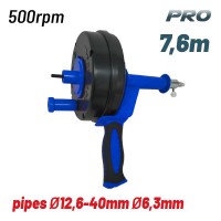 BORMANN Pro BHT1700 Αποφρακτικό Μηχάνημα Δράπανου 7.6m, Πάχος Ατσαλίνας 6.3mm (076797)