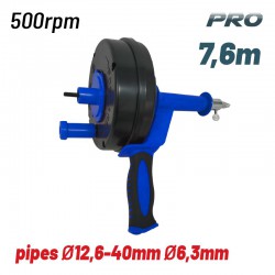 BORMANN Pro BHT1700 Αποφρακτικό Μηχάνημα Δράπανου 7.6m, Πάχος Ατσαλίνας 6.3mm (076797)