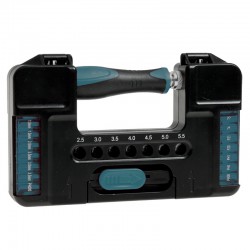 BORMANN Pro BHT1260 Σετ Κατσαβίδι Ακριβείας και Μύτες 37τμχ (076865)
