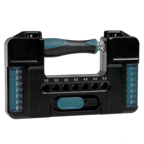 BORMANN Pro BHT1260 Σετ Κατσαβίδι Ακριβείας και Μύτες 37τμχ (076865)