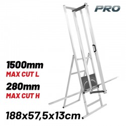 BORMANN Pro BTC6030 Κόφτης Πετροβάμβακα,Κοπή 150x28cm, Σκελετός Αλουμινίου (077329)