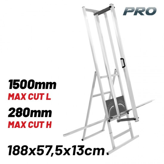 BORMANN Pro BTC6030 Κόφτης Πετροβάμβακα,Κοπή 150x28cm, Σκελετός Αλουμινίου (077329)