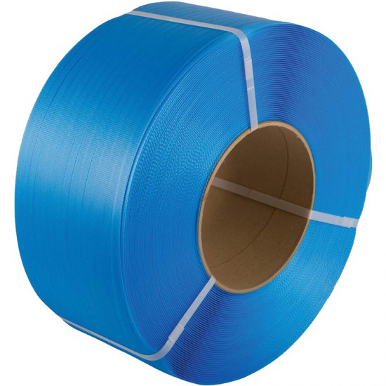 BORMANN Pro BCM2003 Τσέρκι Συσκευασίας ΡΡ,Πλάτος 12mm, Πάχος 0.6mm, Μήκος 2000m, Μπλε (077336)