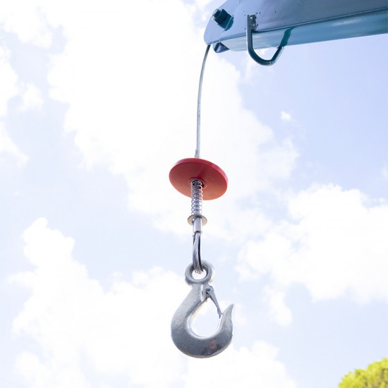 BORMANN Pro BPA6100 Ηλεκτρικό Παλάγκο (Γερανάκι) με Βάση,500kg,με Θερμικό Διακόπτη (077343)