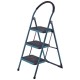 BORMANN Pro BHL6013 Σκαλοκάθισμα Μεταλλικό Heavy Duty, 3 Σκαλιά, Αντιολισθητικά με Αφρώδη Λαβή (077398)