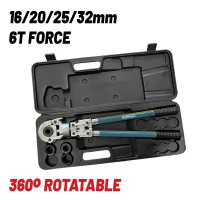 BORMANN Pro BHT8005 Πρέσα Σύσφιξης Υδραυλική,16-20-25-32mm,8τμχ (077480)