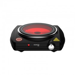 BORMANN Elite BEP3110 Επιτραπέζια Εστία Κεραμική Μονή Ηλεκτρική 1200W (077527)