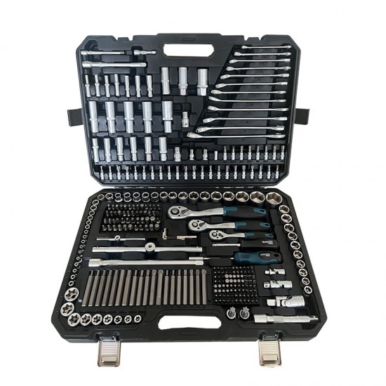 BORMANN Pro BHT5140 Σετ Καρυδάκια 1/4'' & 3/8'' & 1/2' με Καστάνια και Γερμανοπολύγωνα,300τμχ (077824)