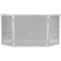 BORMANN Elite BFT1030 Κάλυψη Τζακιού Τρίφυλλη 51x102cm, Ασημί (078180)