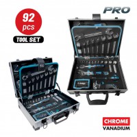 BORMANN Pro BHT5170 Εργαλεία Σετ 92τεμ. Cr-V,Βαλίτσα Αλουμινίου (078449)