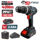 BORMANN Pro BBP3050 Κρουστικό Δραπανοκατσάβιδο Μπαταρίας 20V,40Nm,Li-Ion,1x2Ah & Bαλίτσα (078616)