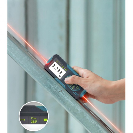 BORMANN Pro BDM7100 Μετρητής Απόστασης, 2 Δεσμών Laser 100/200m (078920)