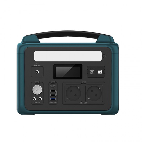 BORMANN Pro BBC5060 Power Station 600W,640Wh/200000mAh , 12V/24V, AC, DC, TYPE C, USB-A , LiFePO4 (079743)