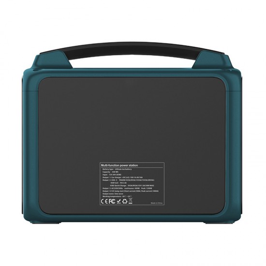 BORMANN Pro BBC5060 Power Station 600W,640Wh/200000mAh , 12V/24V, AC, DC, TYPE C, USB-A , LiFePO4 (079743)