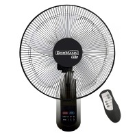 BORMANN Elite BFN7110 Ανεμιστήρας Επιτοίχιος, 40CM, 50W, Με Τηλεχειριστήριο, Μαύρο (080220)