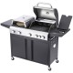 BORMANN Elite BBQ5060 Ψησταριά Υγραερίου 3 σε 1 Combo Grill (080466)