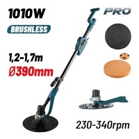 BORMANN Pro BCG1490 Λειαντήρας Σοβά με Προέκταση (Τηλεσκοπικός),1010W,Φ390mm,Ρυθμιζόμενος 230-340rpm (080534)