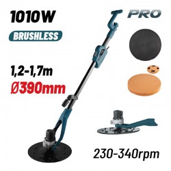 BORMANN Pro BCG1490 Λειαντήρας Σοβά με Προέκταση (Τηλεσκοπικός),1010W,Φ390mm,Ρυθμιζόμενος 230-340rpm (080534)