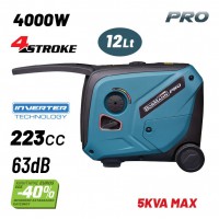 BORMANN Pro BGB2040 Γεννήτρια Βενζίνης Inverter 3500W,223cc,63dB,Χειρόμιζα,EURO 5 (082095)