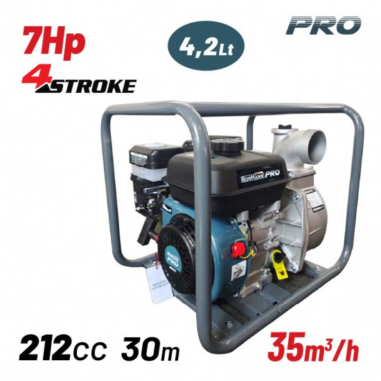 BORMANN Pro BGB1103 Αντλία Βενζίνης 3''X3", 212cc, 30m, 55m³/H (082262)