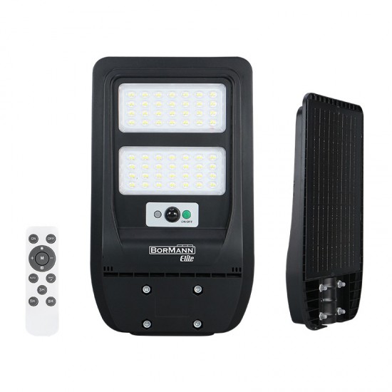 BORMANN BLF3200 Ηλιακό Φωτιστικό Δρόμου Led 200W, Αδιάβροχο, με Φωτοβολταϊκό Πάνελ Ενσωματωμένο (082637)