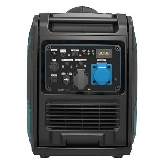 BORMANN Pro BGB2050 Γεννήτρια Βενζίνης Inverter με Ρόδες Συνεχ.Απόδοση 5000W,223cc,70dB-Τηλεχειρισμό (083023)