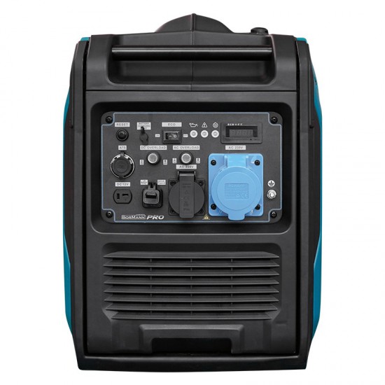 BORMANN Pro BGB2050 Γεννήτρια Βενζίνης Inverter με Ρόδες Συνεχ.Απόδοση 5000W,223cc,70dB-Τηλεχειρισμό (083023)
