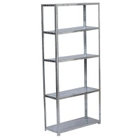 BORMANN Elite BSR3200 Ραφιέρα Γαλβανιζέ με 5 Ράφια Γαλβανιζέ Μ75xΠ30xΥ170cm, 50Kg/ΡΑΦΙ (083955)