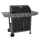 BORMANN Elite BBQ6041 Ψησταριά Υγραερίου FORGE 4+1 Εστιών με Μαντεμένια Σχάρα (084181)