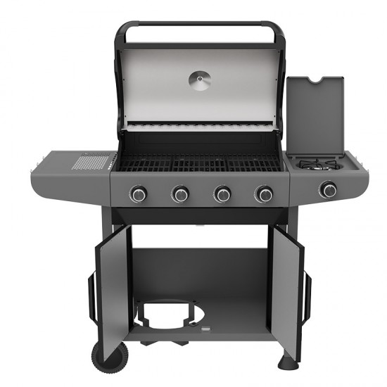 BORMANN Elite BBQ6041 Ψησταριά Υγραερίου FORGE 4+1 Εστιών με Μαντεμένια Σχάρα (084181)