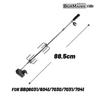 BORMANN Elite BBQ1241 Σούβλα Ψησίματος 88.5cm με Μοτέρ (ΓΙΑ BBQ6031/BBQ6041/BBQ7030/BBQ7031/BBQ7041) (084860)