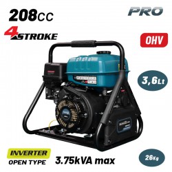 BORMANN Pro BGB4035 Γεννήτρια Βενζίνης Inverter Ανοιχτού Τύπου 3000W,208cc,1x16A (085485)