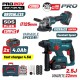 BORMANN Pro BBP5303X44Τ2CA Σετ Πνευματικό Brushless Σκαπτικό Μπαταρίας 20V & Γωνιακός Τροχός (085515)