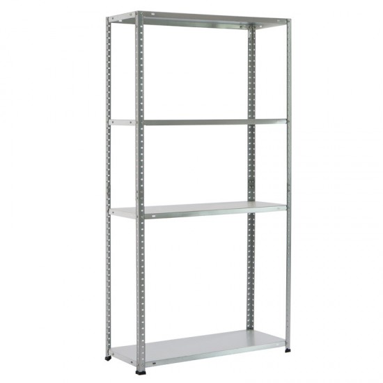 ΡΑΦΙΕΡΑ ΜΕΤΑΛΛΙΚΗ ΓΑΛΒΑΝΙΖΕ 75x30x150 30kg 4 ΡΑΦΙΑ BULLE (610413)