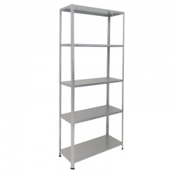 ΡΑΦΙΕΡΑ ΜΕΤΑΛΛΙΚΗ ΓΑΛΒΑΝΙΖΕ 75x30x170 50kg 5 ΡΑΦΙΑ BULLE (610414)