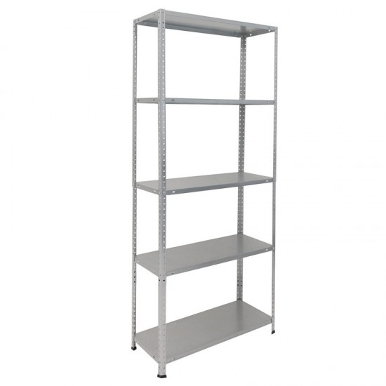 ΡΑΦΙΕΡΑ ΜΕΤΑΛΛΙΚΗ ΓΑΛΒΑΝΙΖΕ 75x30x170 50kg 5 ΡΑΦΙΑ BULLE (610414)