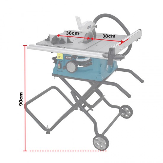 ΠΑΓΚΟΠΡΙΟΝΟ ΞΥΛΟΥ 1800W, Φ250 ΒΑΡΕΩΣ ΤΥΠΟΥ BULLE (633077)