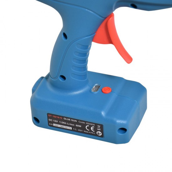 ΠΙΣΤΟΛΙ ΚΟΛΛΑΣ 12V 1×1.5Ah Li-Ion BULLE (633309)