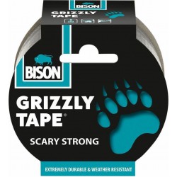 ΤΑΙΝΙΑ GRIZZLY TAPE ΑΣΗΜΙ 10m BISON 26186