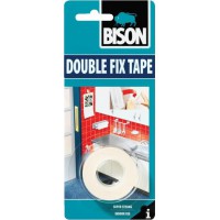 Bison Ταινία Διπλής Όψης Double Fix 19mm x 1.5m 66393