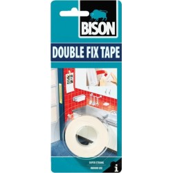Bison Ταινία Διπλής Όψης Double Fix 19mm x 1.5m 66393