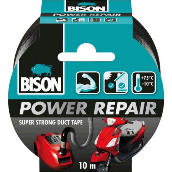 Ισχυρή υφασμάτινη ταινία συγκόλλησης Bison Power Repair 26204