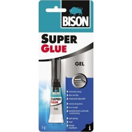 ΚΟΛΛΑ ΣΤΙΓΜΗΣ BISON SUPER GLUE GEL 3gr 26397