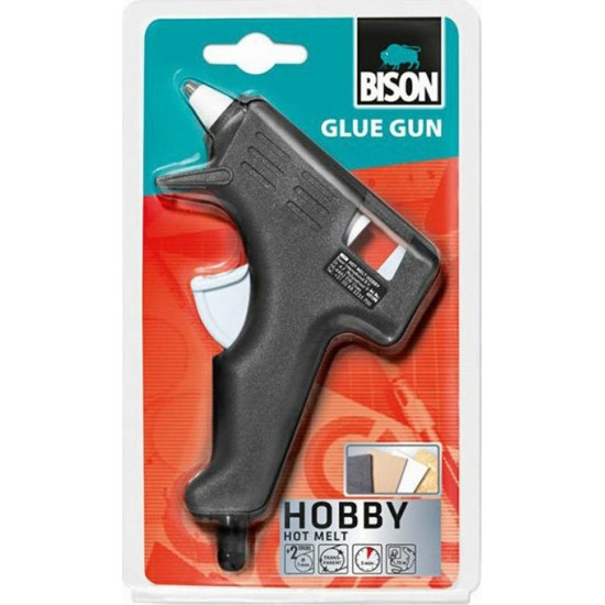 Πιστόλι Θερμαινόμενης Σιλικόνης GLUE GUN SUPER BISON 24836 