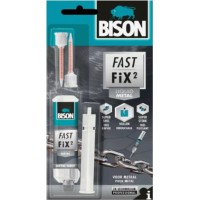 Κόλλα Bison Fast Fix2 Liquid Metal 10gr 27532