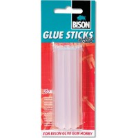 Κόλλα Σιλικόνης Διάφανη 12X7mm Bison Glue Sticks Hobby 66428