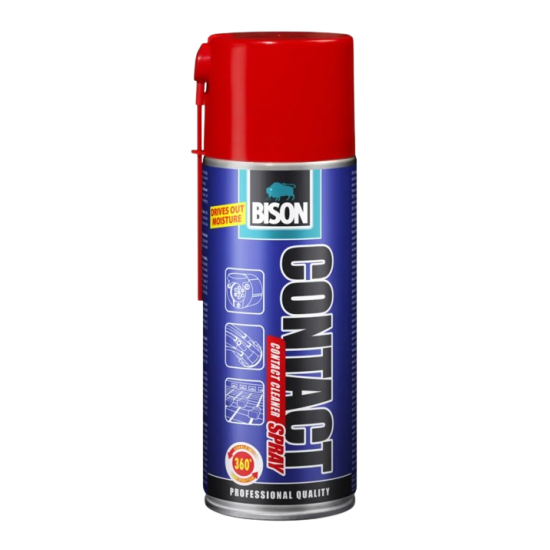 ΣΠΡΕΙ ΚΑΘΑΡΙΣΜΟΥ ΚΑΙ ΣΥΝΤΗΡΗΣΗΣ ΗΛΕΚΤΡΙΚΩΝ ΕΠΑΦΩΝ CONTACT SPRAY 400ml BISON (6305983)