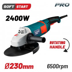 BORMANN Pro BAG2400 Γωνιακός Τροχός 2400W, Φ230mm (003700)