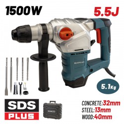 BORMANN BPH4000 Σκαπτικό Περιστροφικό Πιστολέτο SDS-PLUS 1500W,5.5J (014744)